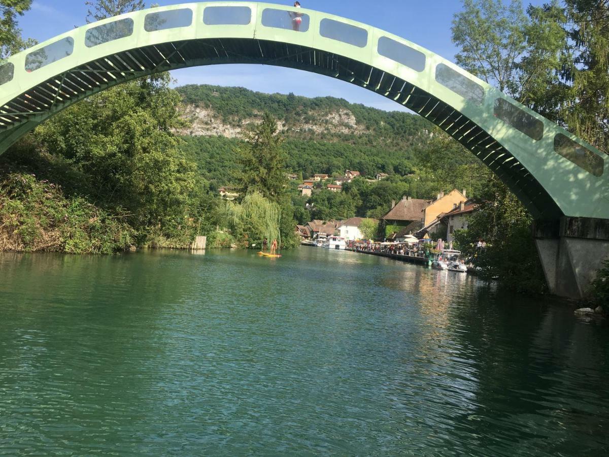 Chambres D'Hotes Des Lodges De La Cascade Yenne Exteriér fotografie
